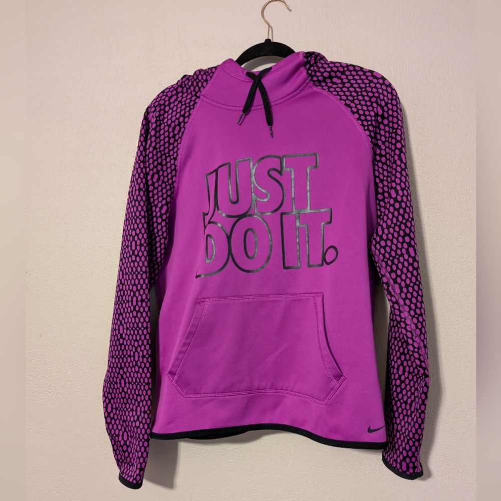Nike Purple and Black Pullover